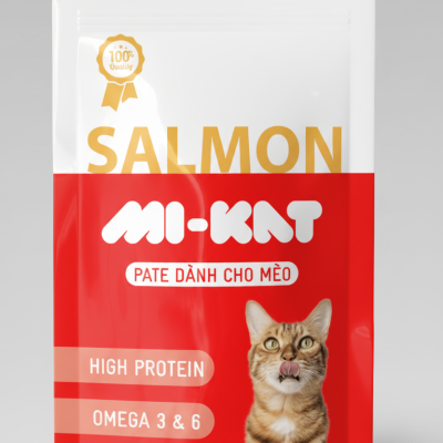 Pate cho mèo - vị Cá Hồi